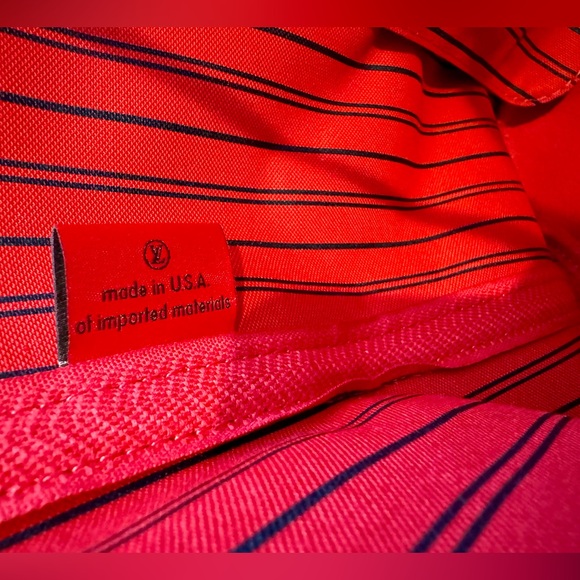 LOUIS VUITTON NEVERFULL MM Cherry Damier Ebene - Picture 9 of 14